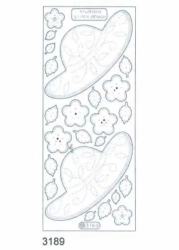 Stitch By Design Stickers - Hats 1