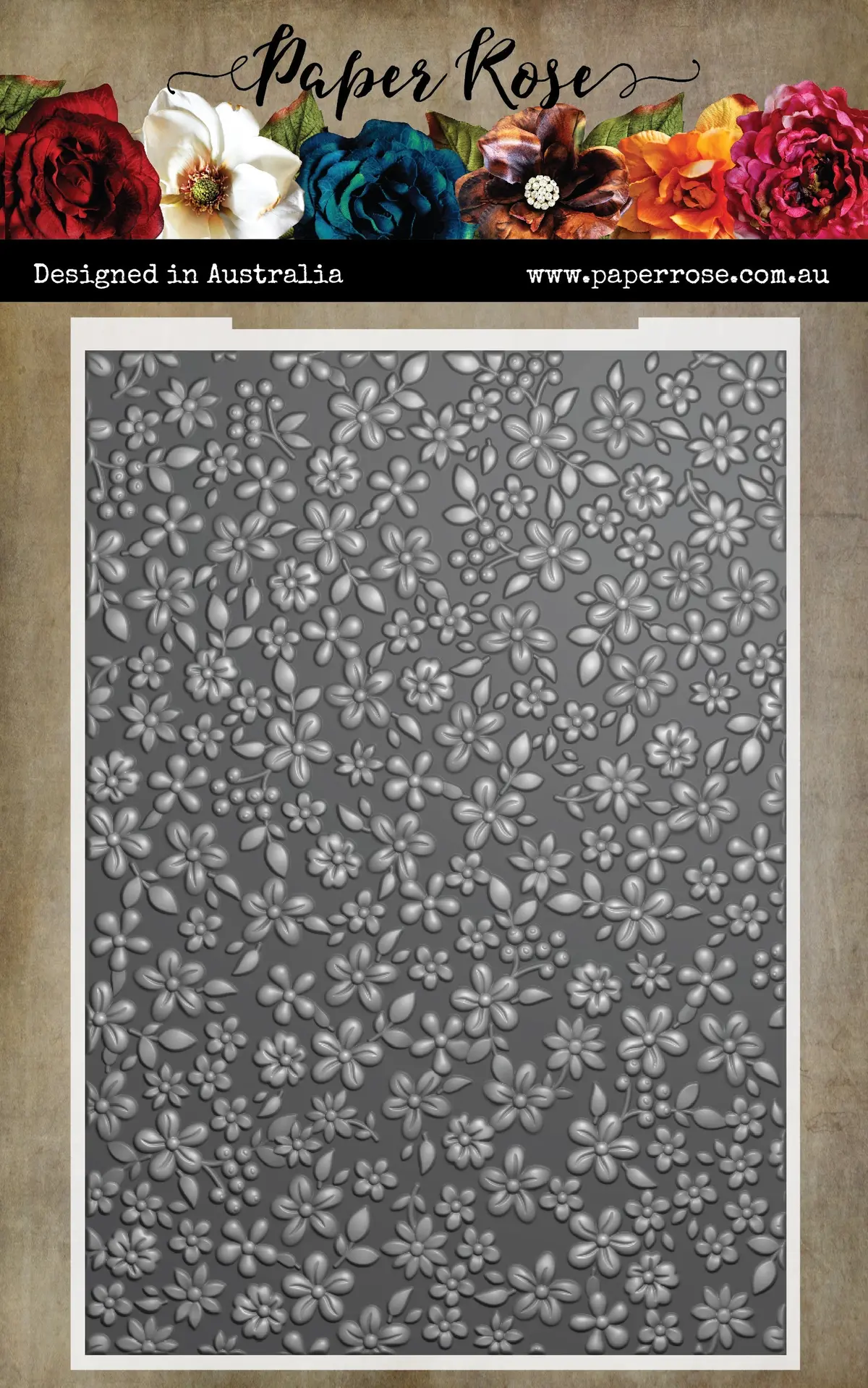 Floral Garden 3D Embossing Folder 32292 1