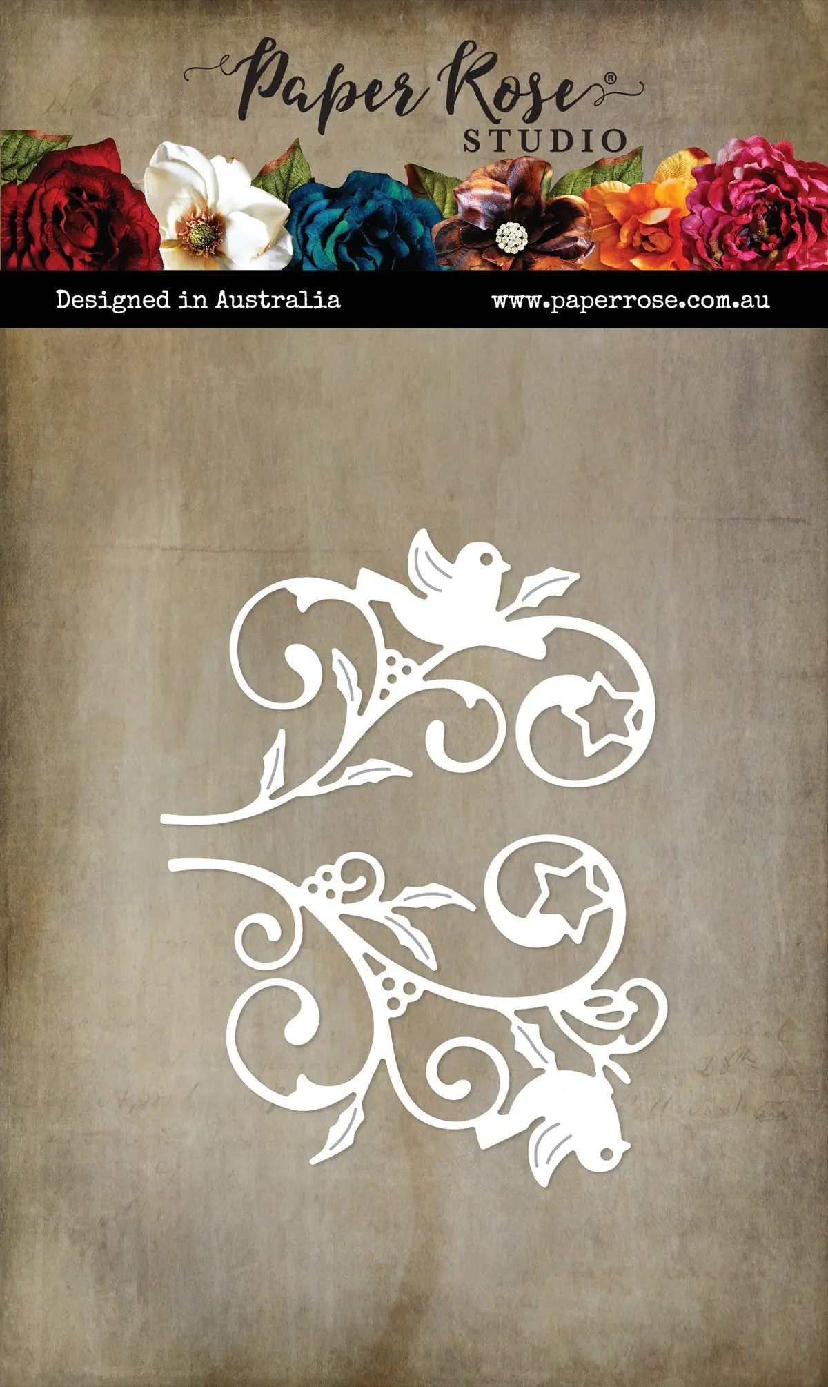 White Dove Small Flourishes Metal Cutting Die 32586 1