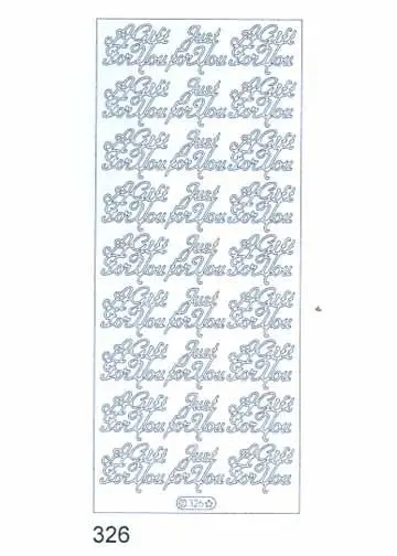 Deco Stickers - A Gift For You 1