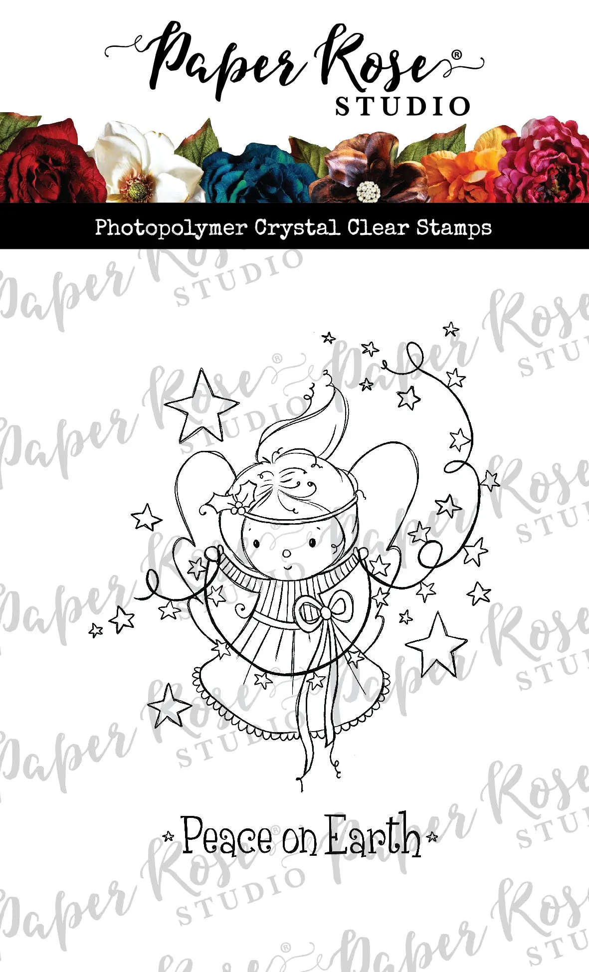 Peace Angel Clear Stamp 32658 1