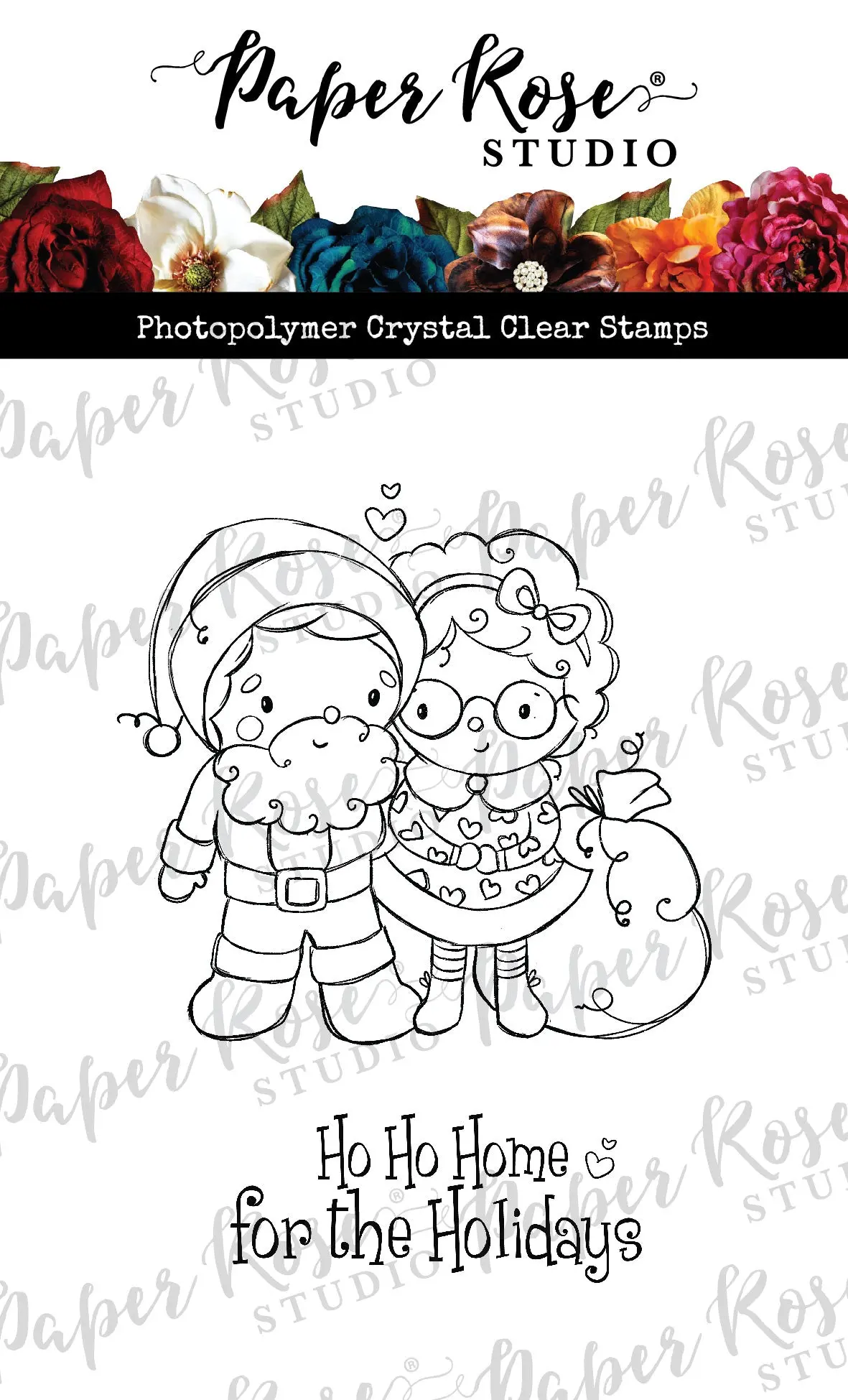 Mr & Mrs Santa Claus Clear Stamp 32661 1