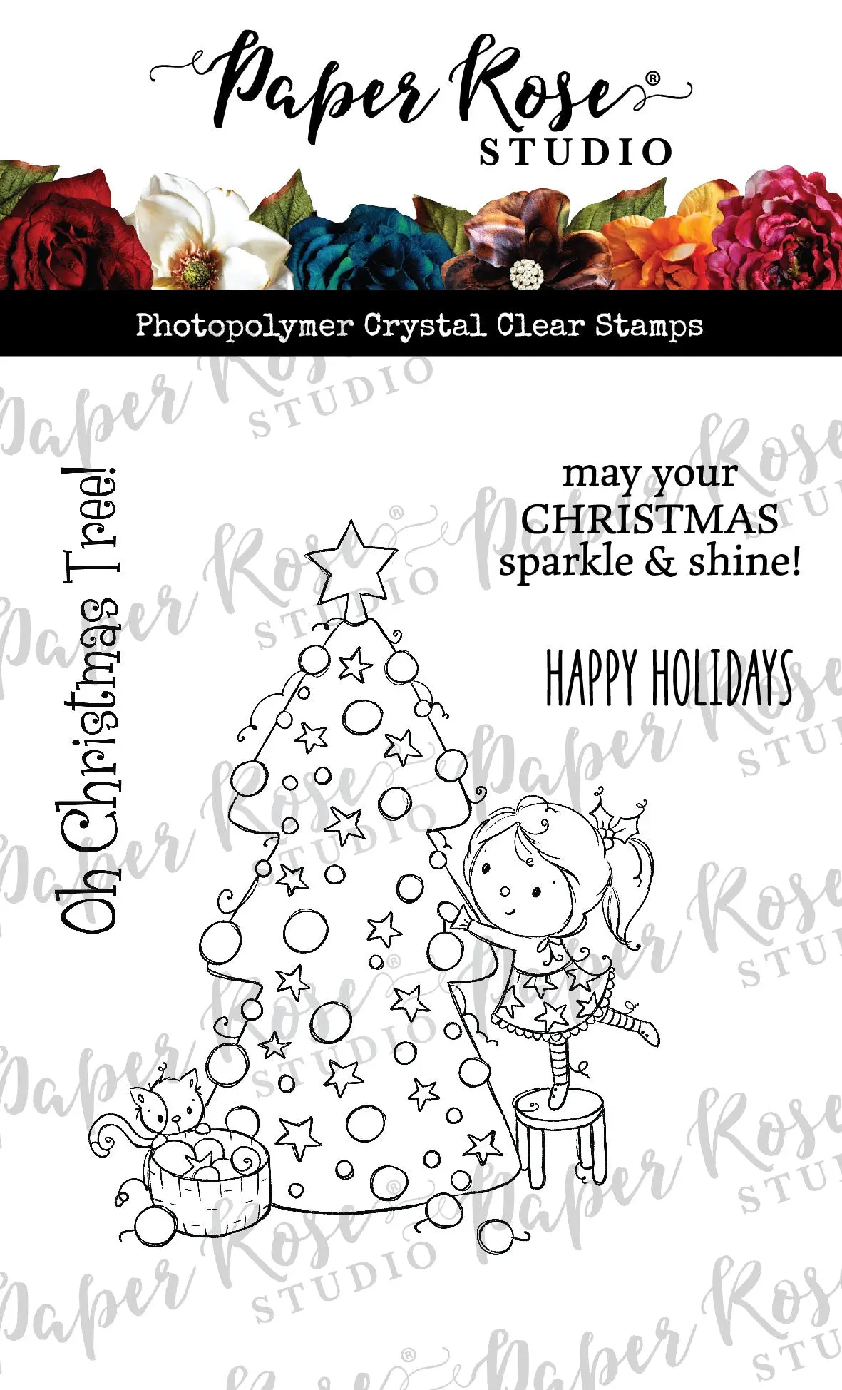 O Christmas Tree Clear Stamp 32667 1