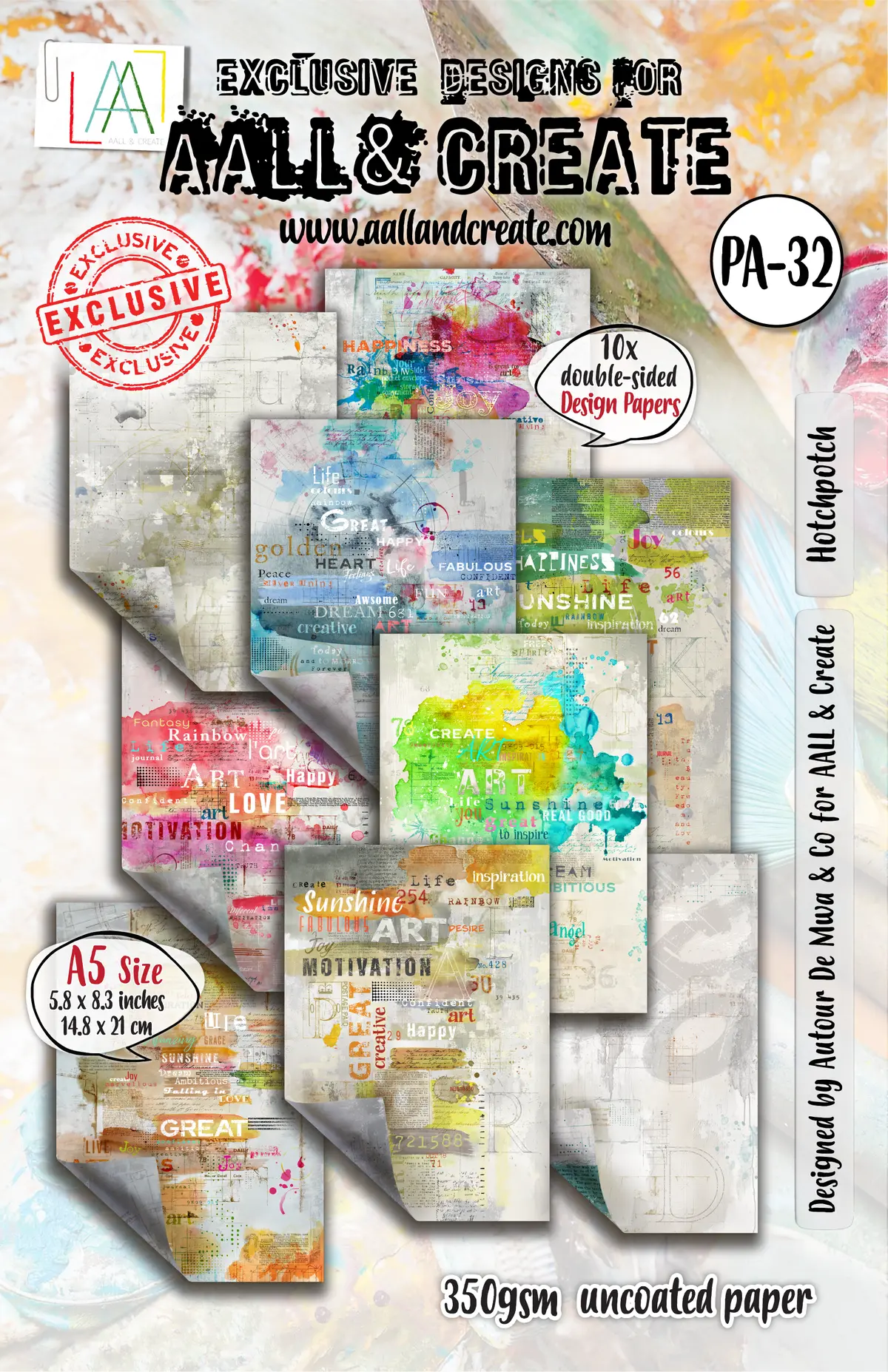 Aall And Create - A5 Design Paper - Hotchpotch 1