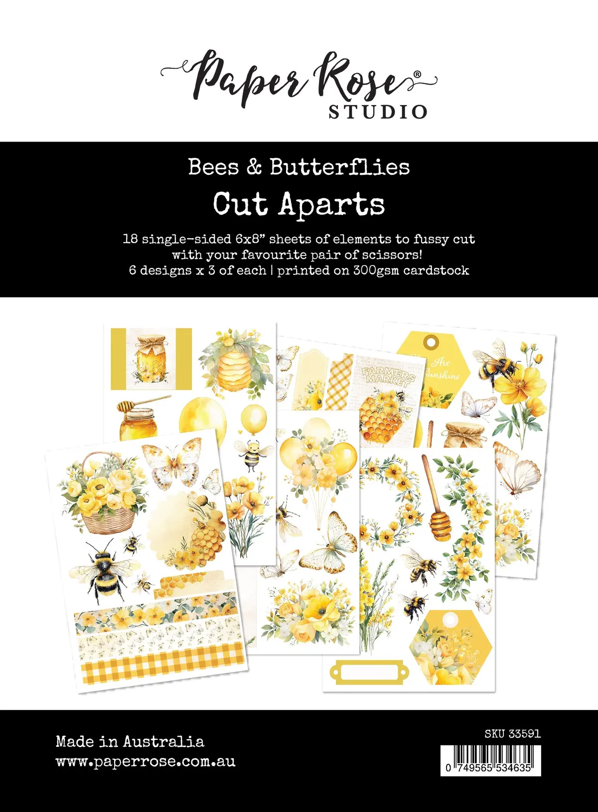 Bees & Butterflies Cut Aparts 33591 1