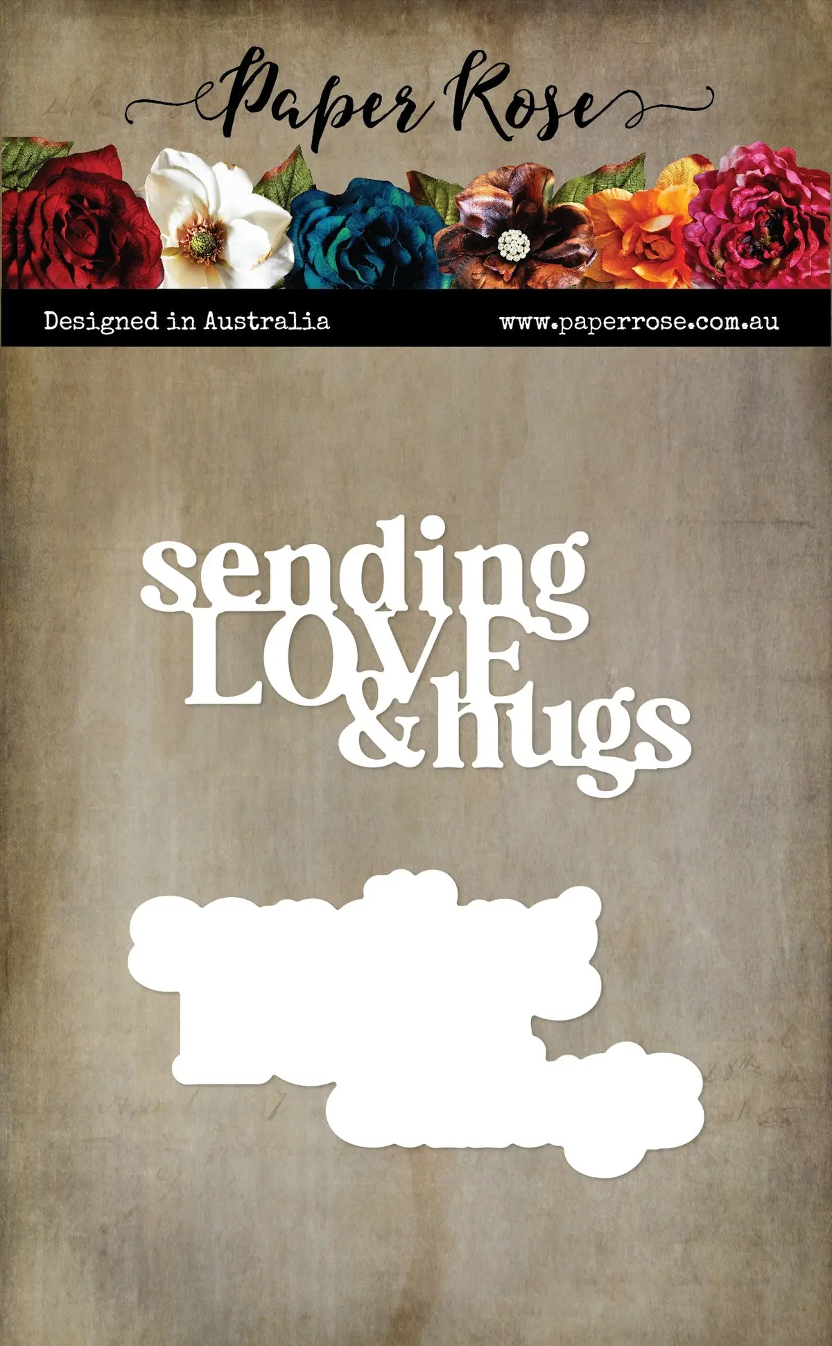 Sending Love & Hugs Metal Cutting Die 33861 1
