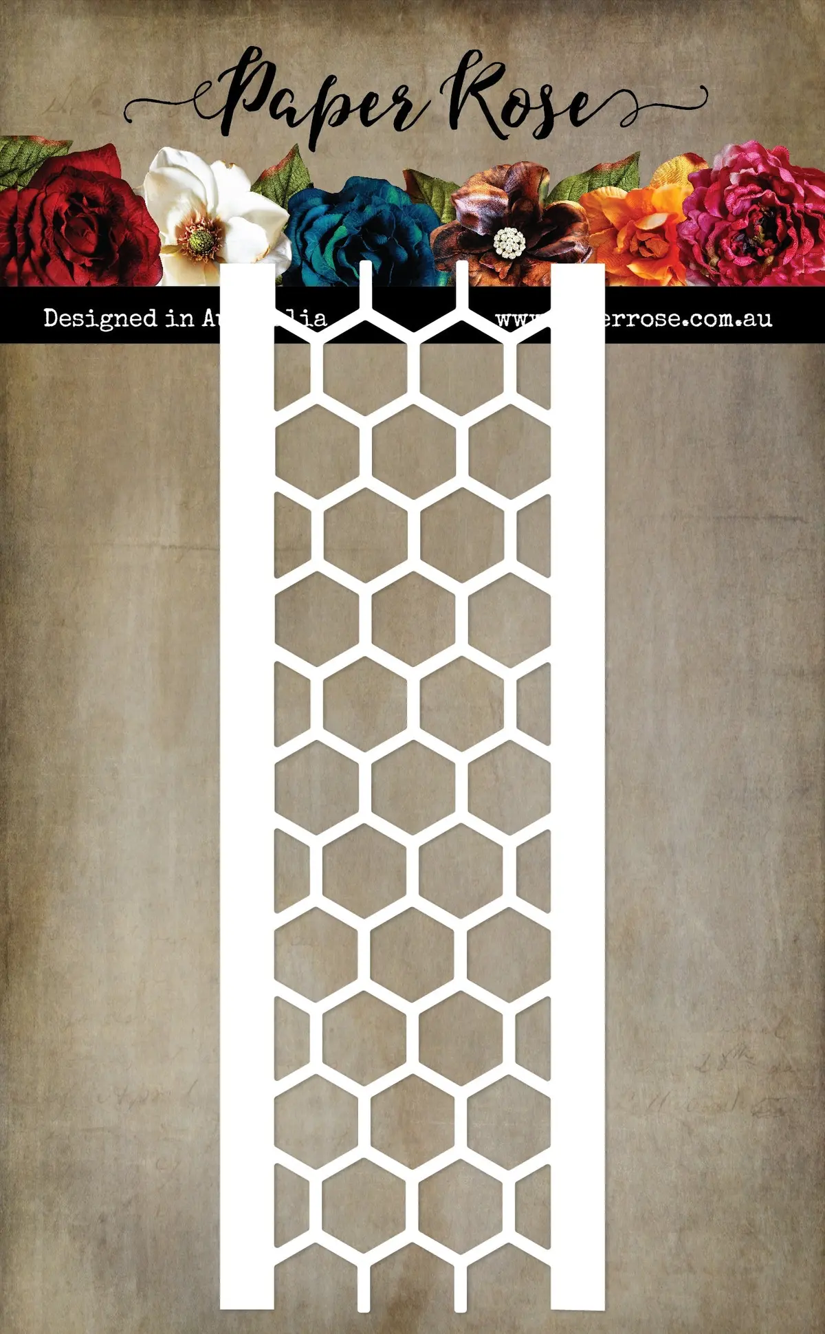 Honeycomb Border Metal Die 33897 1