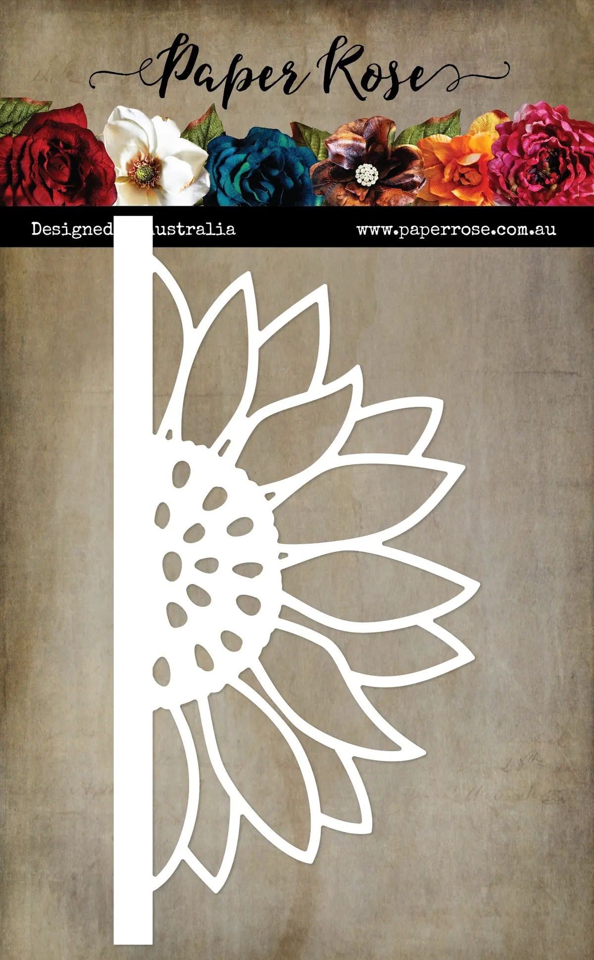 Sunflower Border Metal Cutting Die 33909 1