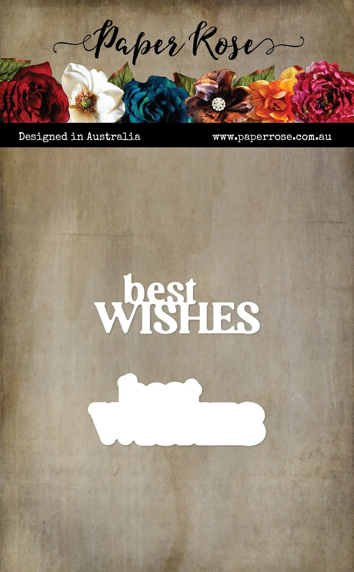 Best Wishes Small Layered Metal Cutting Die 33933 1