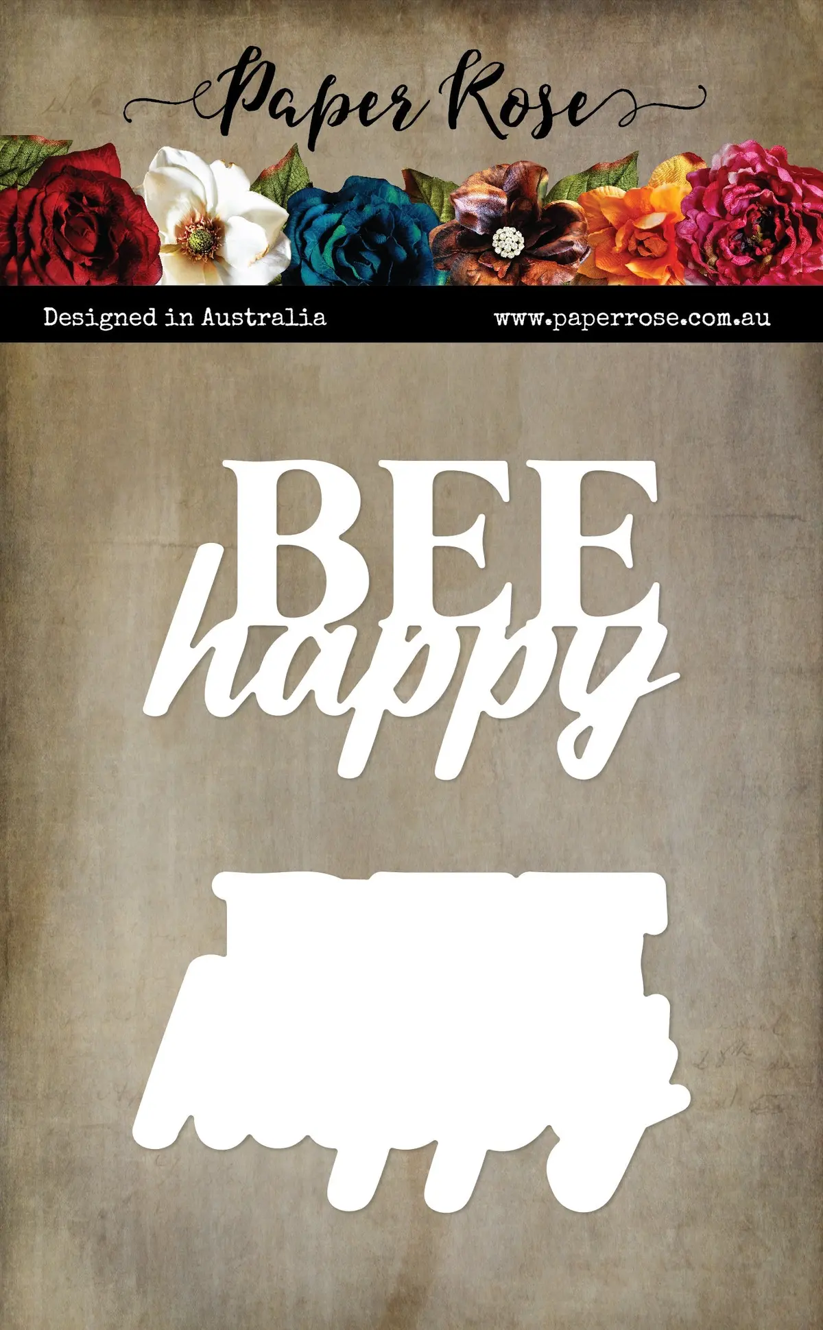 Bee Happy Layered Metal Dies 33936 1