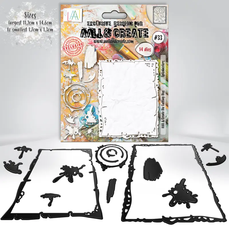 Aall And Create #33 - Die-Cutting Die Set - Splodazzlers 1