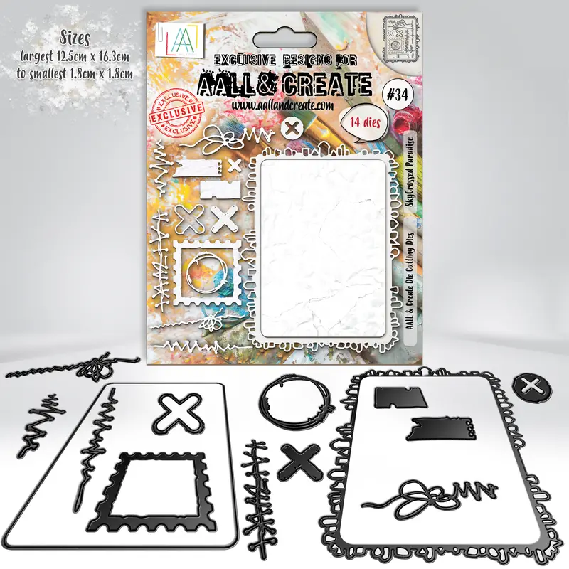 Aall And Create #34 - Die-Cutting Die Set - Skycrossed Paradise 1