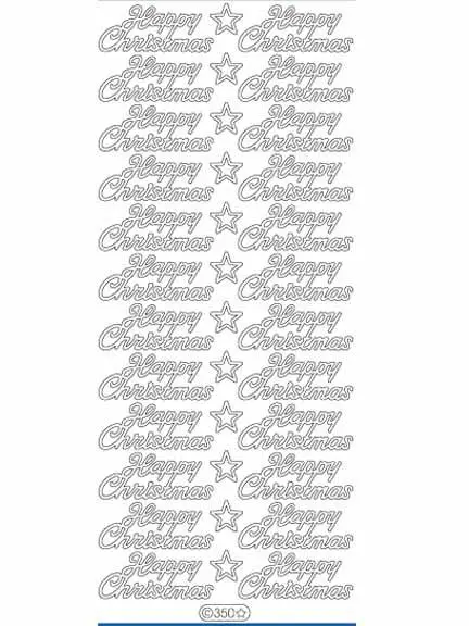 Deco Stickers - Happy Christmas 1