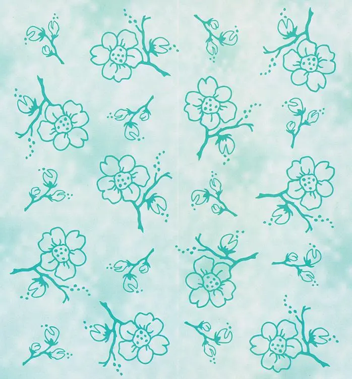 Lea'bilities Embossing Folder - Blossom 1