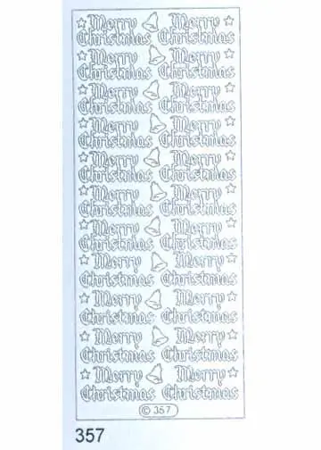 Deco Stickers - Merry Christmas 1