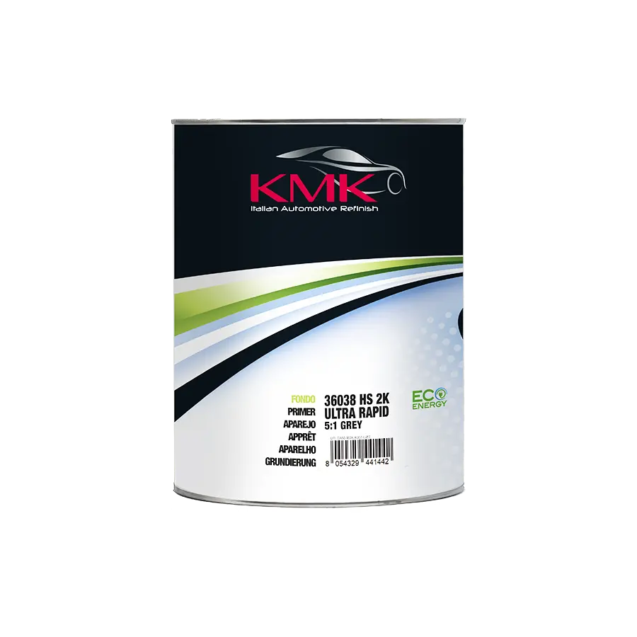 Kmk High Solid Two Component Rapid Light Grey Primer 36038 1