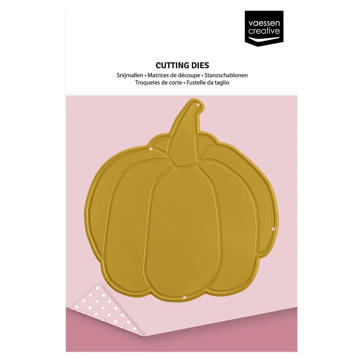 Vaessen Creative • Cutting And Embossing Die Pumpkin 2.8X3in 1