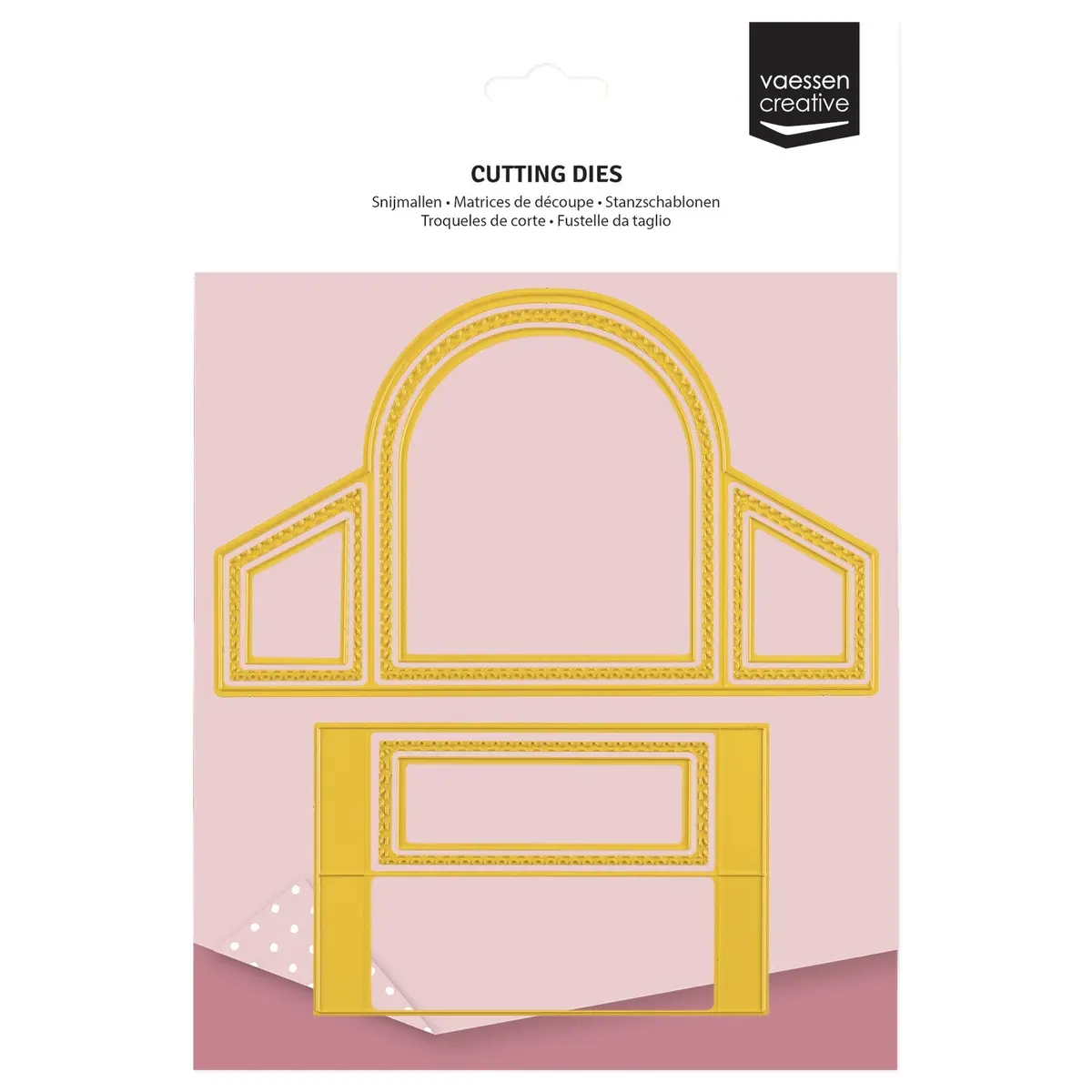 Vaessen Creative • Cutting Die Set Postal Edges 1