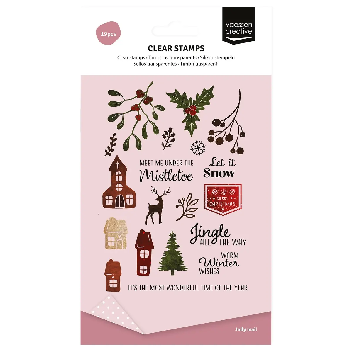 Vaessen Creative • Clear Stamps Mistletoe 1