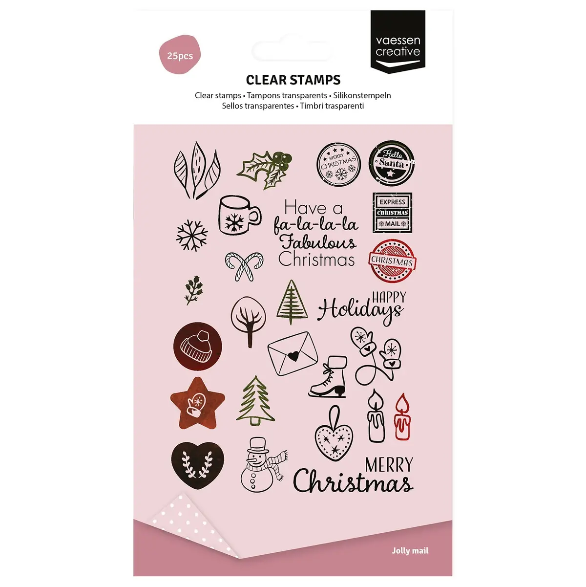 Vaessen Creative • Clear Stamps Falala Christmas 1