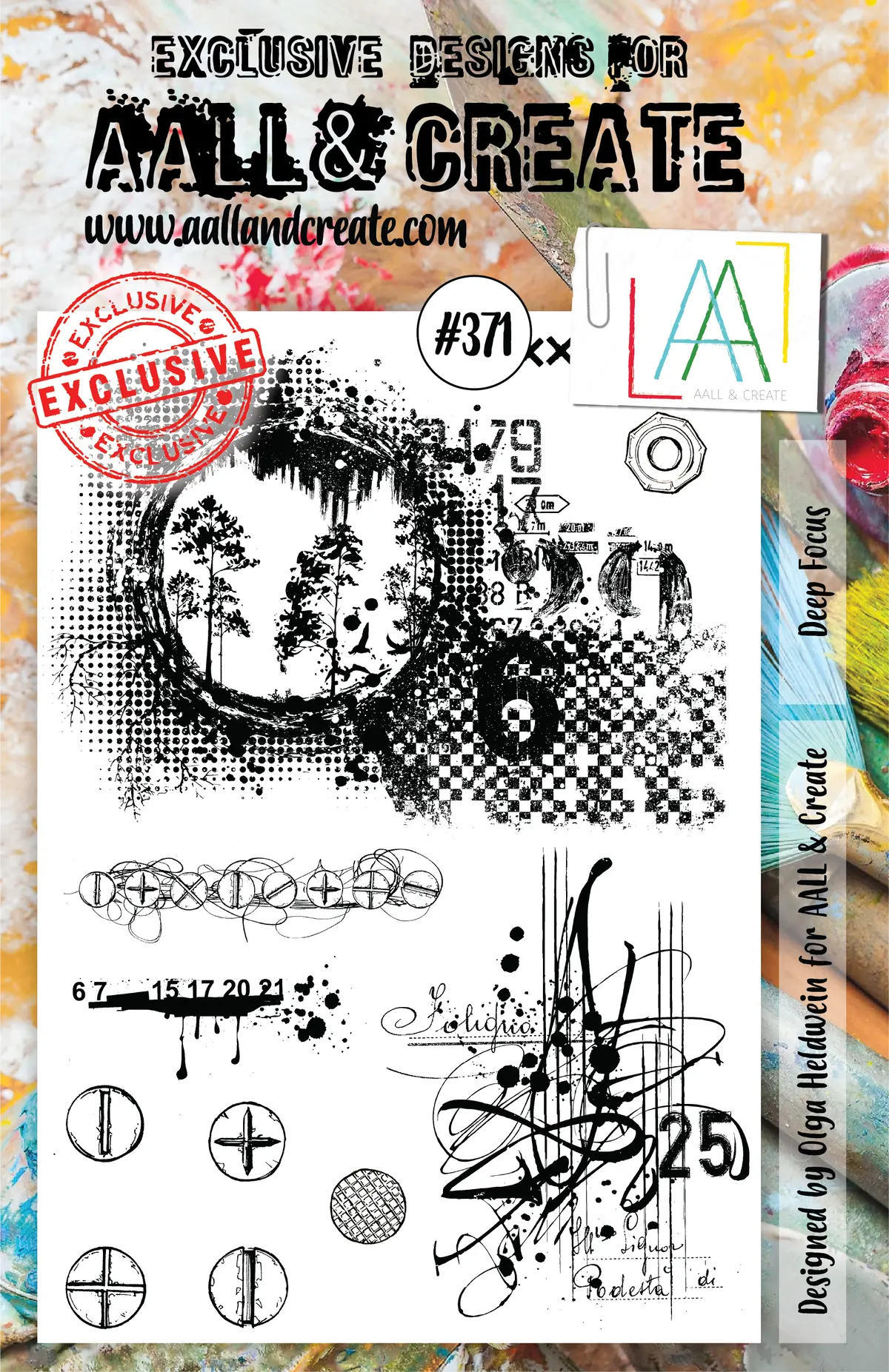 Aall And Create Stamp Set - 371 - Deep Focus 1