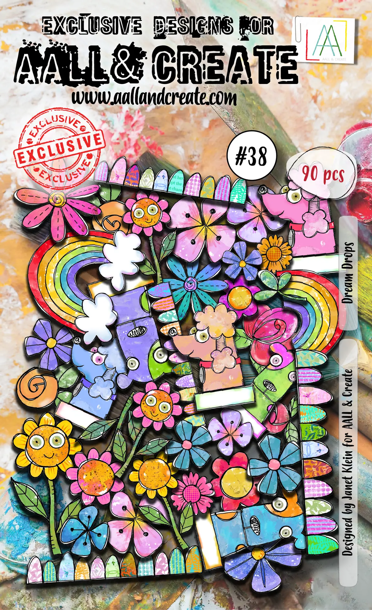 Aall And Create  Ephemera Die-Cuts - 38 - Dream Drops 1