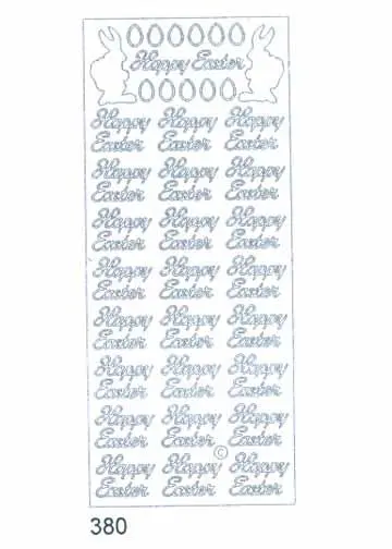 Deco Stickers - Happy Easter 1