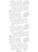Deco Stickers - Happy Birthday 1
