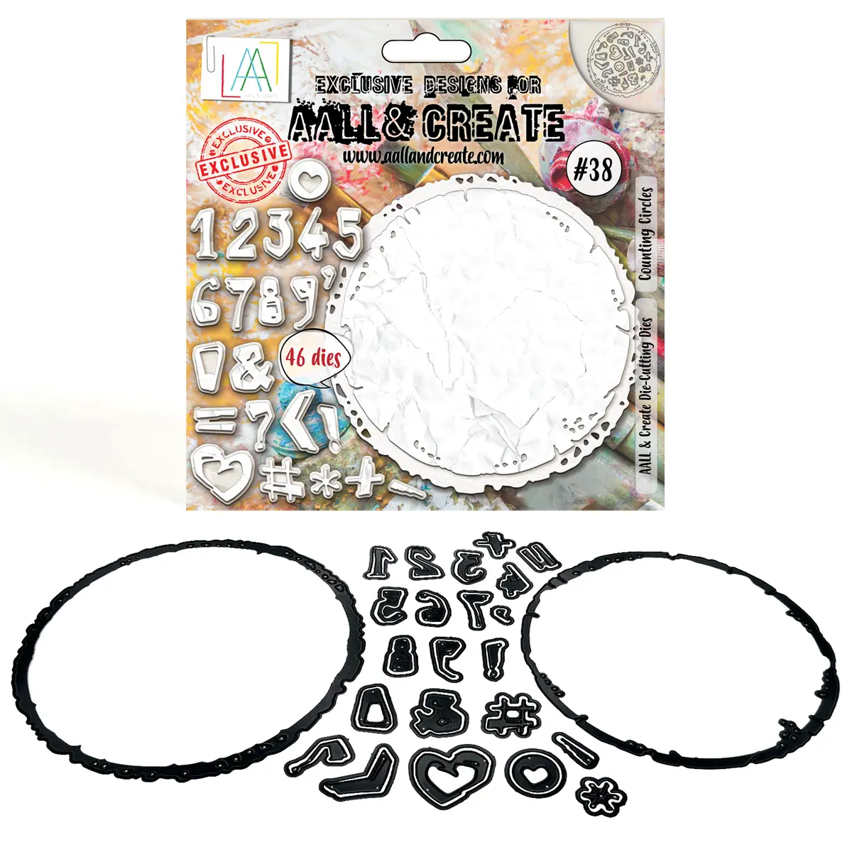 Aall And Create - Die-Cutting Die Set - Counting Circles 1