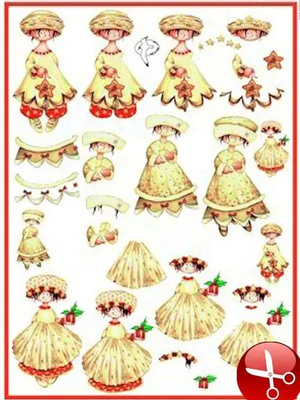 Cutting Sheet - Snoesjes - Christmas Star 1