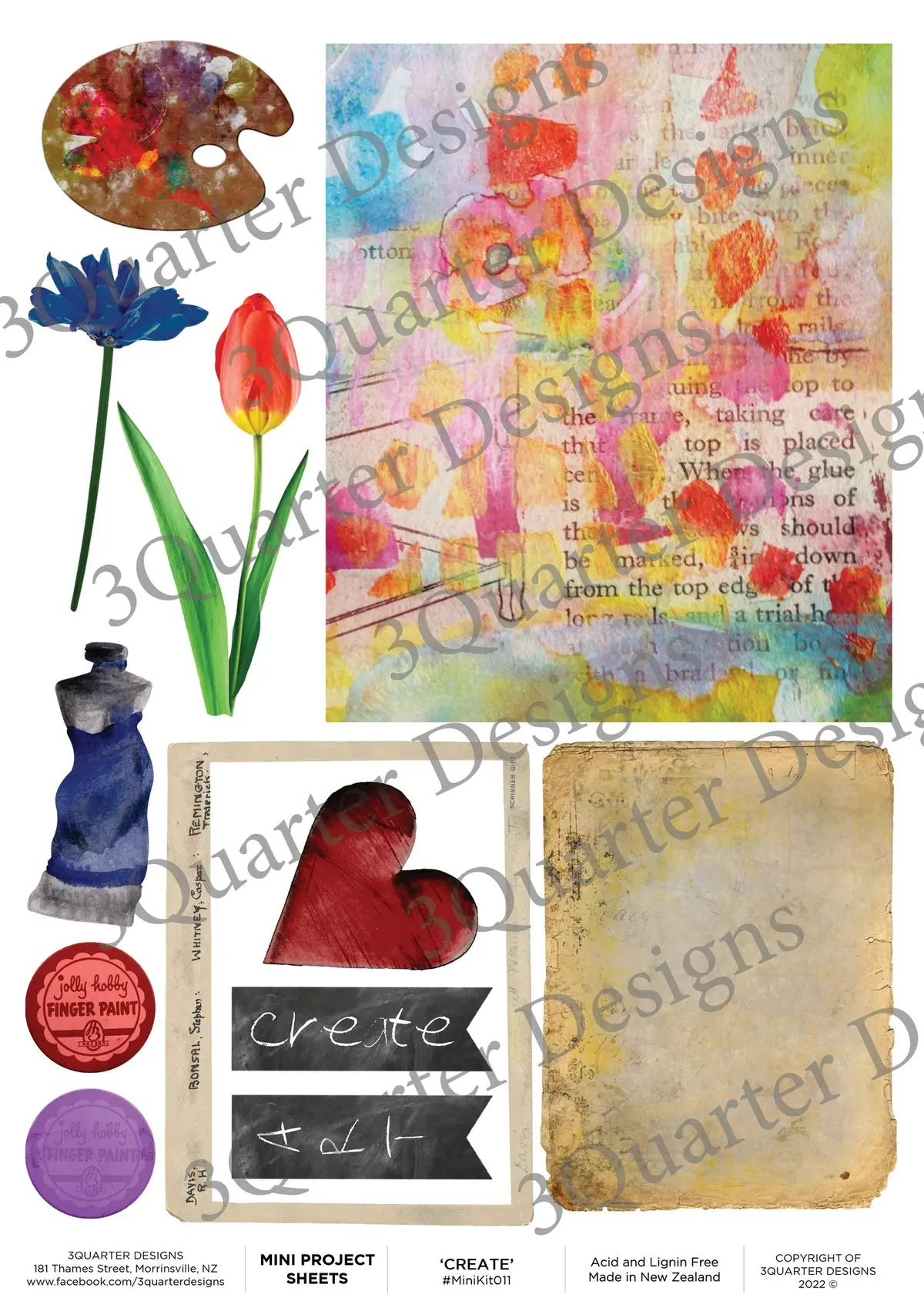 3Quarter Designs - Mini Project Sheet - Create 1