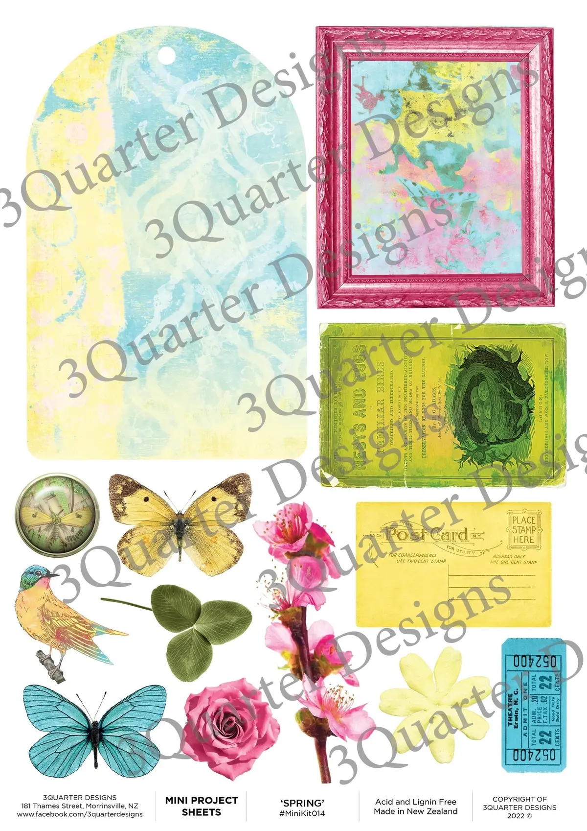 3Quarter Designs - Mini Project Sheet - Spring 1
