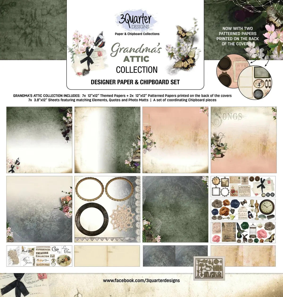 3Quarter Designs Grandma's Attic Collection 1