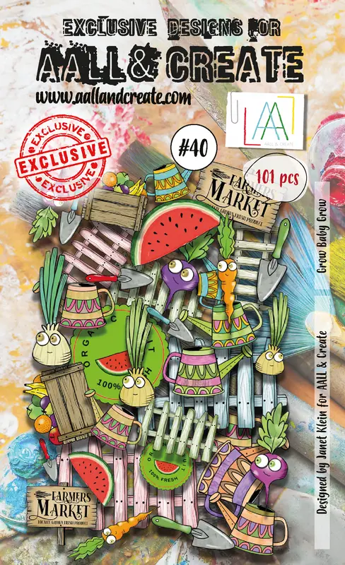 Aall And Create #40 - Ephemera - Grow Baby Grow 1