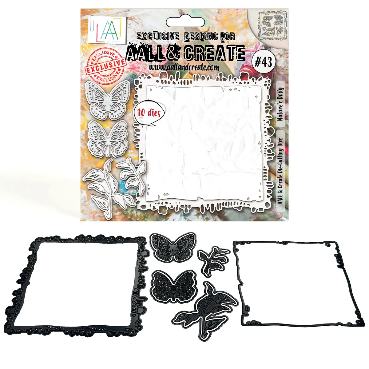Aall And Create - Die-Cutting Die Set - Nature's Doily 1