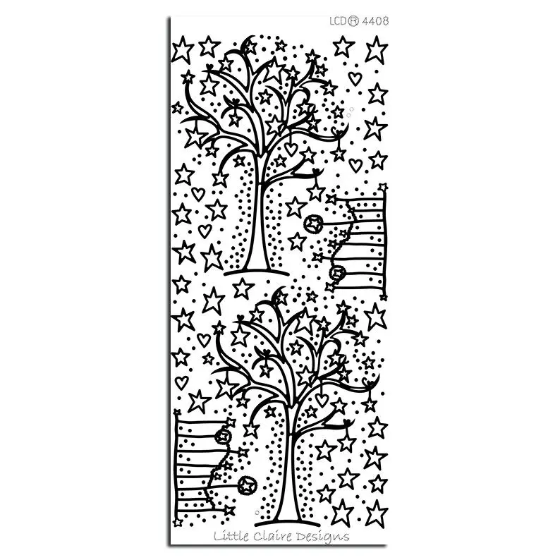 Starry Tree Sticker 1