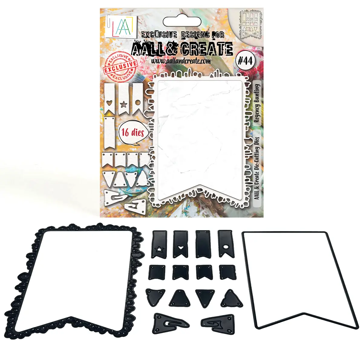 Aall And Create - Die-Cutting Die Set - Regency Bunting 1