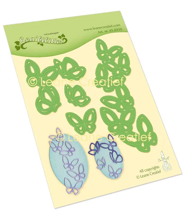 Lea’Bilitie Ornaments With Butterflies Cutting Die 1