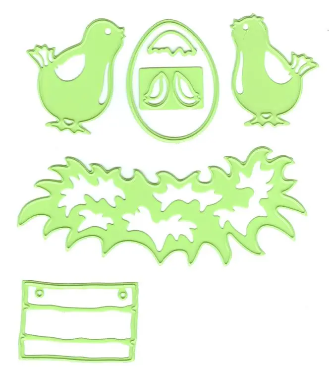 Lea'bilities Embossing And Cutting Die - Young Birds 1