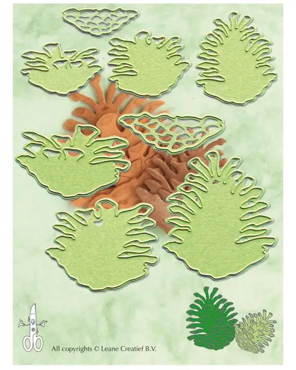 Lea'bilitie Die - Pine Cones 3D Cut And Embossing Die 1