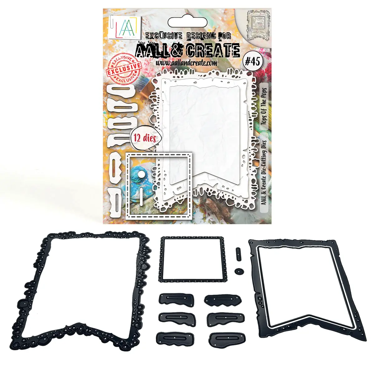 Aall And Create - Die-Cutting Die Set - Tops Of The Pops 1