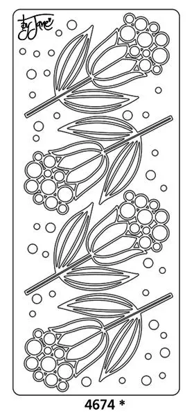 Peel Off Sticker -Candi Flower 3 Jane 1