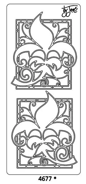 Peel Off Sticker -Vine Leaf 1