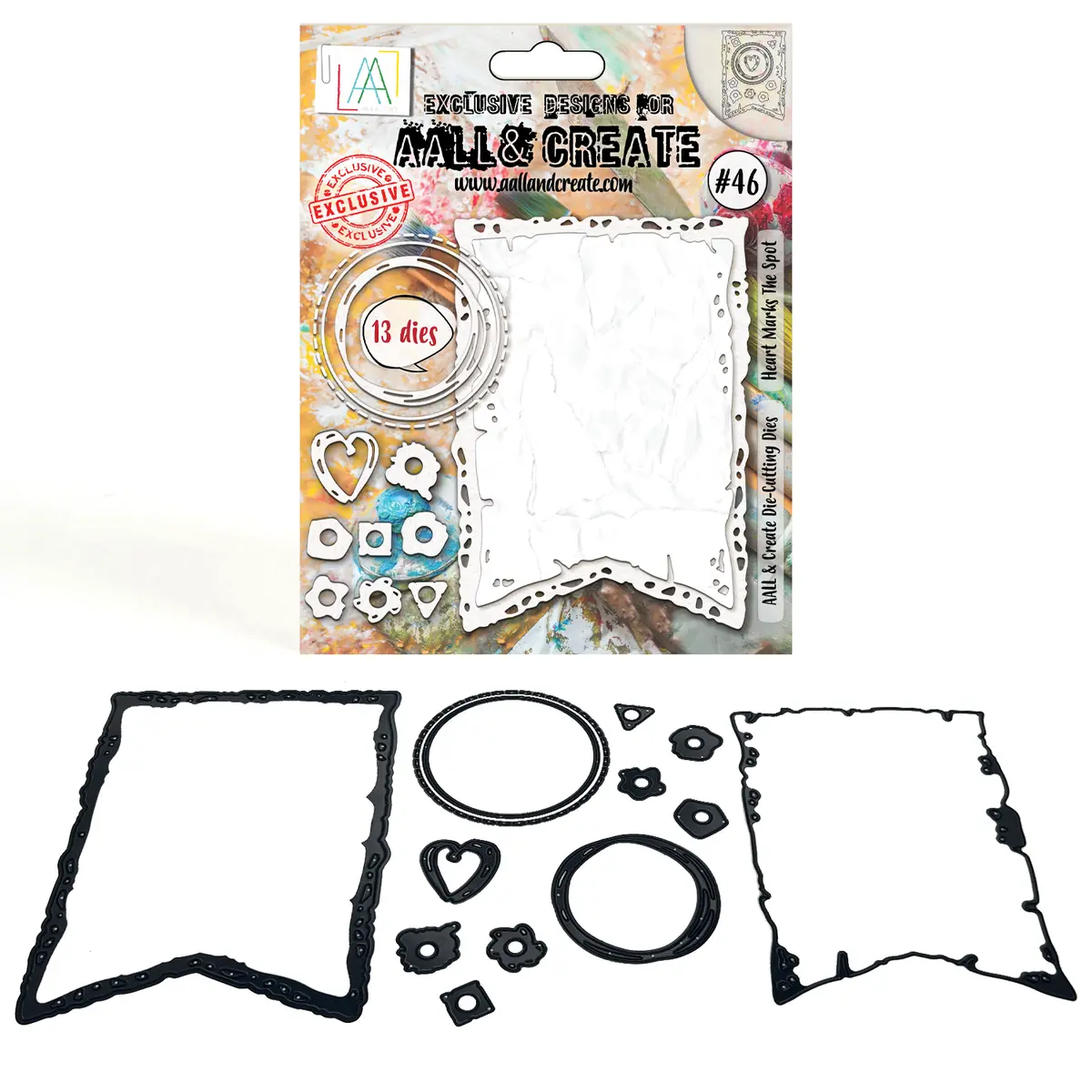 Aall And Create - Die-Cutting Die Set - Heart Marks The Spot 1