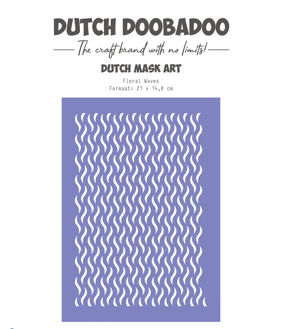 Dutch Doobadoo Ddbd Dutch Mask Art Floral Waves A5 1