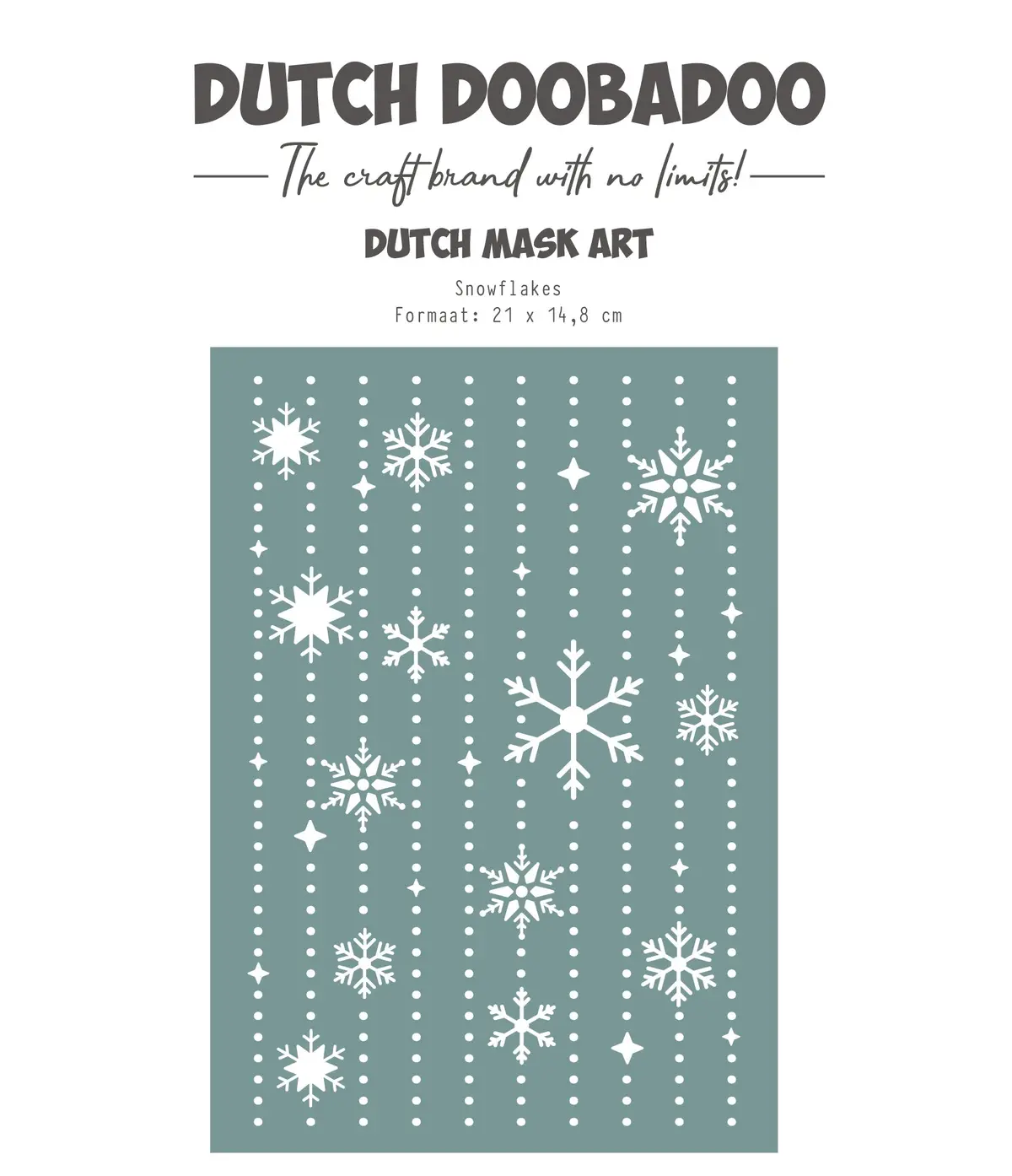 Dutch Doobadoo Ddbd Dutch Mask Art Snowflakes A5 1