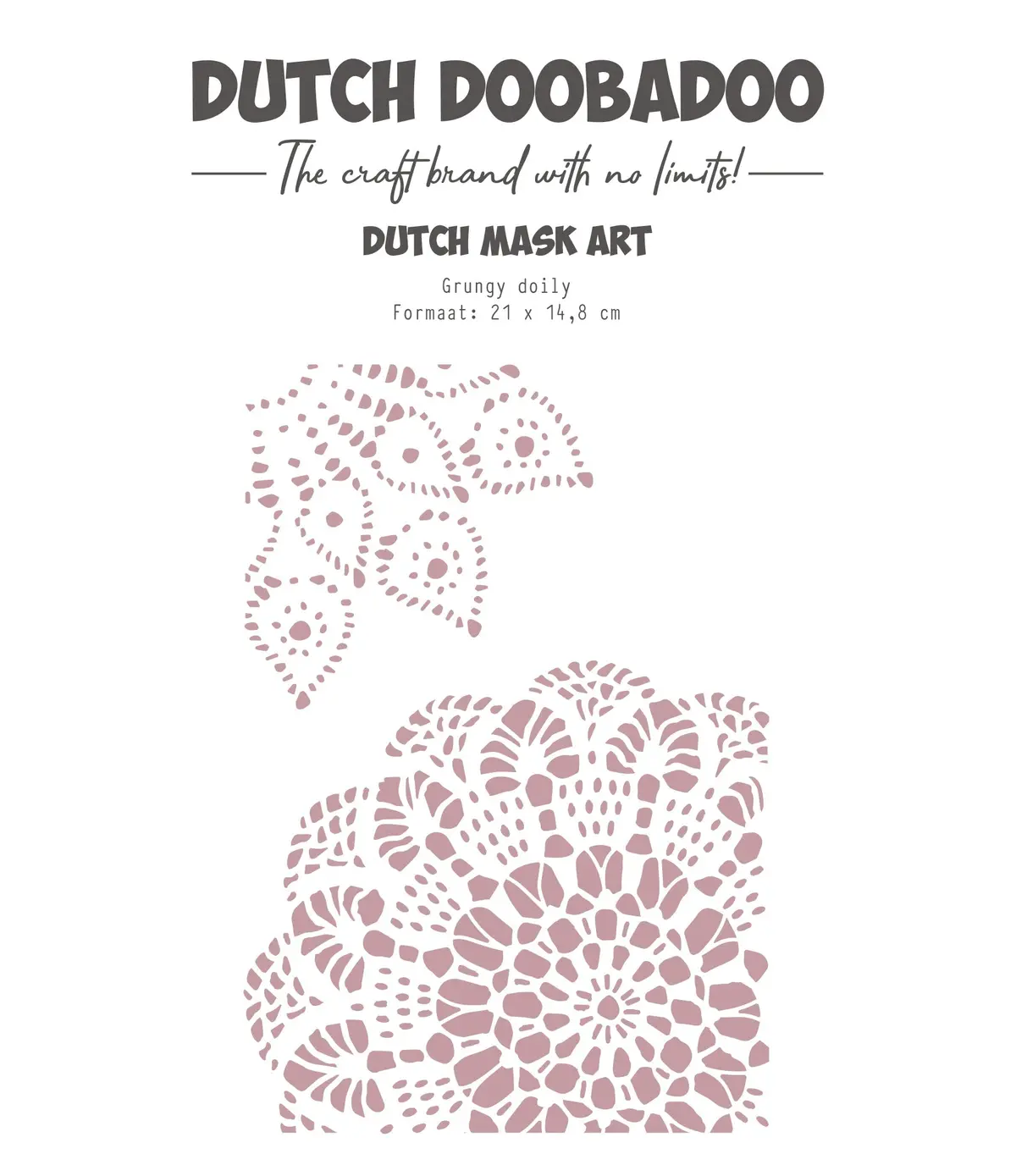 Dutch Doobadoo Ddbd Mask Art Grunge Doily A5 1