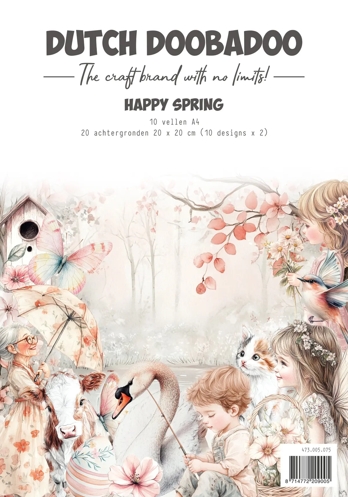 Dutch Doobadoo Ddbd Collage Happy Spring 1