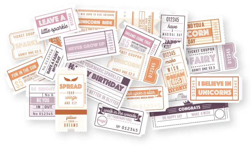 Dutch Doobadoo Ddbd Die-Cuts Tickets Woodland Springs 1