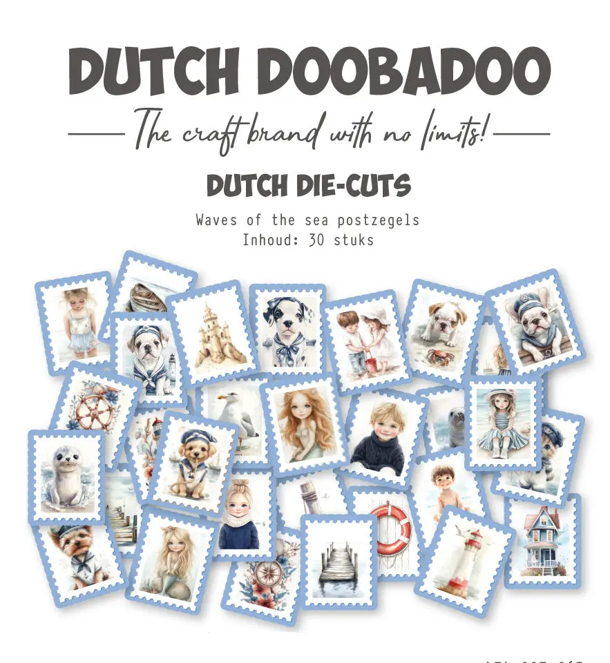 Dutch Doobadoo Ddbd Die-Cuts Waves Of The Sea 1